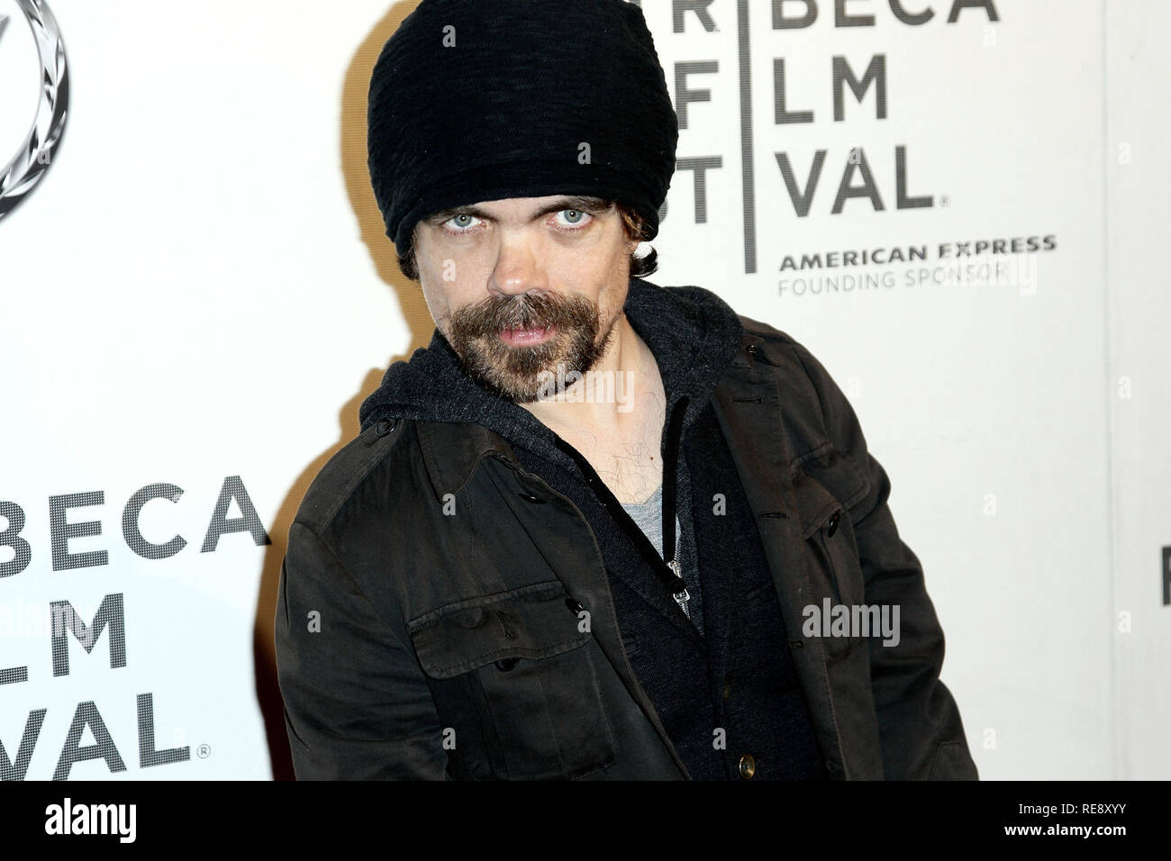 NEW YORK, NY - 21 aprile: Peter Dinklage assiste lo screening di 'un caso di voi' durante il 2013 Tribeca Film Festival a BMCC Tribeca PAC sul 21 aprile 2013 a New York City. (Foto di Steve Mack/S.D. Mack foto) Foto Stock