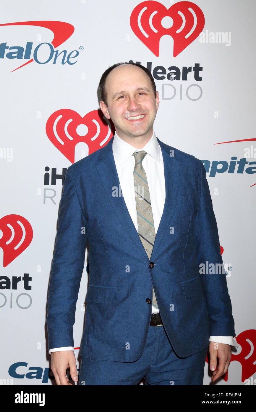 Burbank, CA. 18 gennaio, 2019. Alex Goldmark presso gli arrivi per iHeartRadio Podcast Awards presentato da Capital One, iHeartRadio Theatre di Los Angeles, Burbank, CA 18 gennaio 2019. Credito: Priscilla concedere/Everett raccolta/Alamy Live News Foto Stock