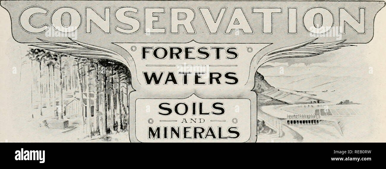 . Conservazione. Le foreste e la silvicoltura. Vol. XV settembre, 1909 n. 9 HOME^edificio per la nazione da GIFFORD PINCHOT, Stati Uniti Forester e Presidente Nazionale di Conservazione Commissione* il più prezioso cittadino di questa o di qualsiasi altro paese è l'uomo che è il proprietario del terreno da cui egli fa la sua vita. Nessun altro uomo ha una tale partecipazione nel paese. Nessun altro uomo presta tale costanza e stabilità alla nostra vita nazionale. Vi- fore, nessun altra questione ci preoccupa più intimo che la questione delle case. Case permanenti per i nostri- stessi, i nostri figli, anfl la nostra nazione questo è il problema centrale. Foto Stock