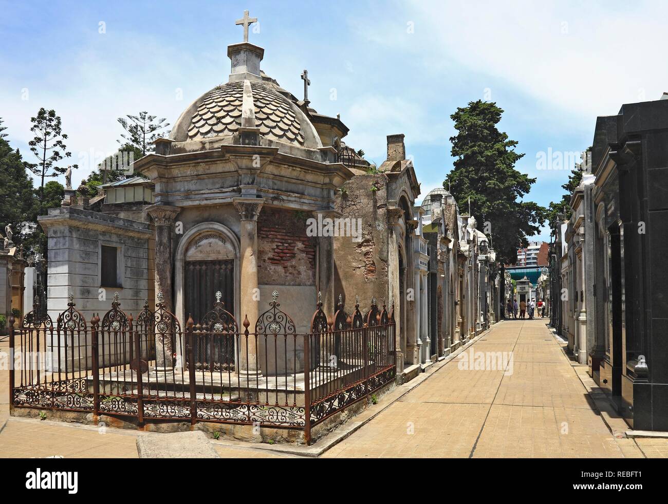 Cementerio de la Recoleta, cimitero, Buenos Aires, Argentina Foto Stock