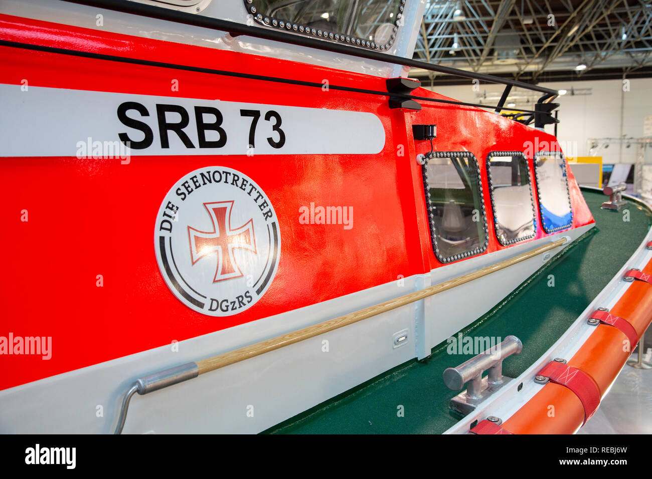 Impressionen auf der 50. Wassersportmesse 'boot', Düsseldorf, 18.01.2019 Foto Stock