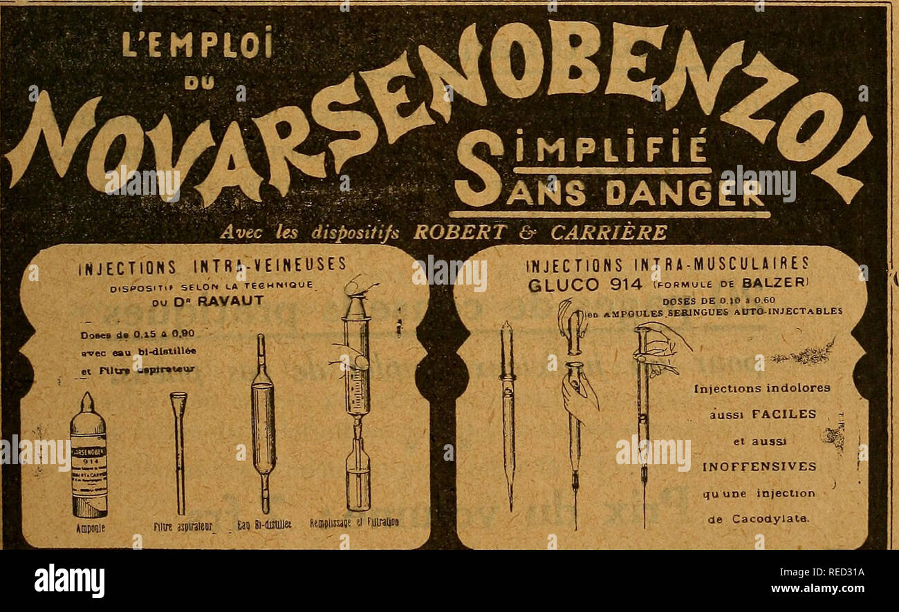 . Comptes rendus des sÃ©ances de la SociÃ©tÃ© de Biologie et de ses filiales. Biologia. Usaee interne -.-COMPRIMES FIALE, cachet Usage externe STANNOXYL LIQUIDE,BAIN POMMADE GLYCERÃ, sguardo Produits à caso d'etaiD et d'oiyÃ¢e ã "ã©tainprÃ©parÃ©s sous le eontrÃ¨leseientiSque de Ã.FROUIH Commnnications : Acad giace Sciences, 4 mai I9I7 Acad. de MÃ©dr, 29 mai 1917-27 nov. Â"917. nov. 1918 Soc.MÃ©d. des Hop. : 25 mai 1917,25 oct. I9I8; Soc. de Chir., 27 juin I9I7; Soc. de Biol., 24 juil.1916; la lancetta: 19-26 ianv. I9I aoÃ8.24"t 1918; ThÃ¨se MarcelPEROL, Paris 1917; ThÃ¨se A. BRIENS, Parigi 1919. Foto Stock