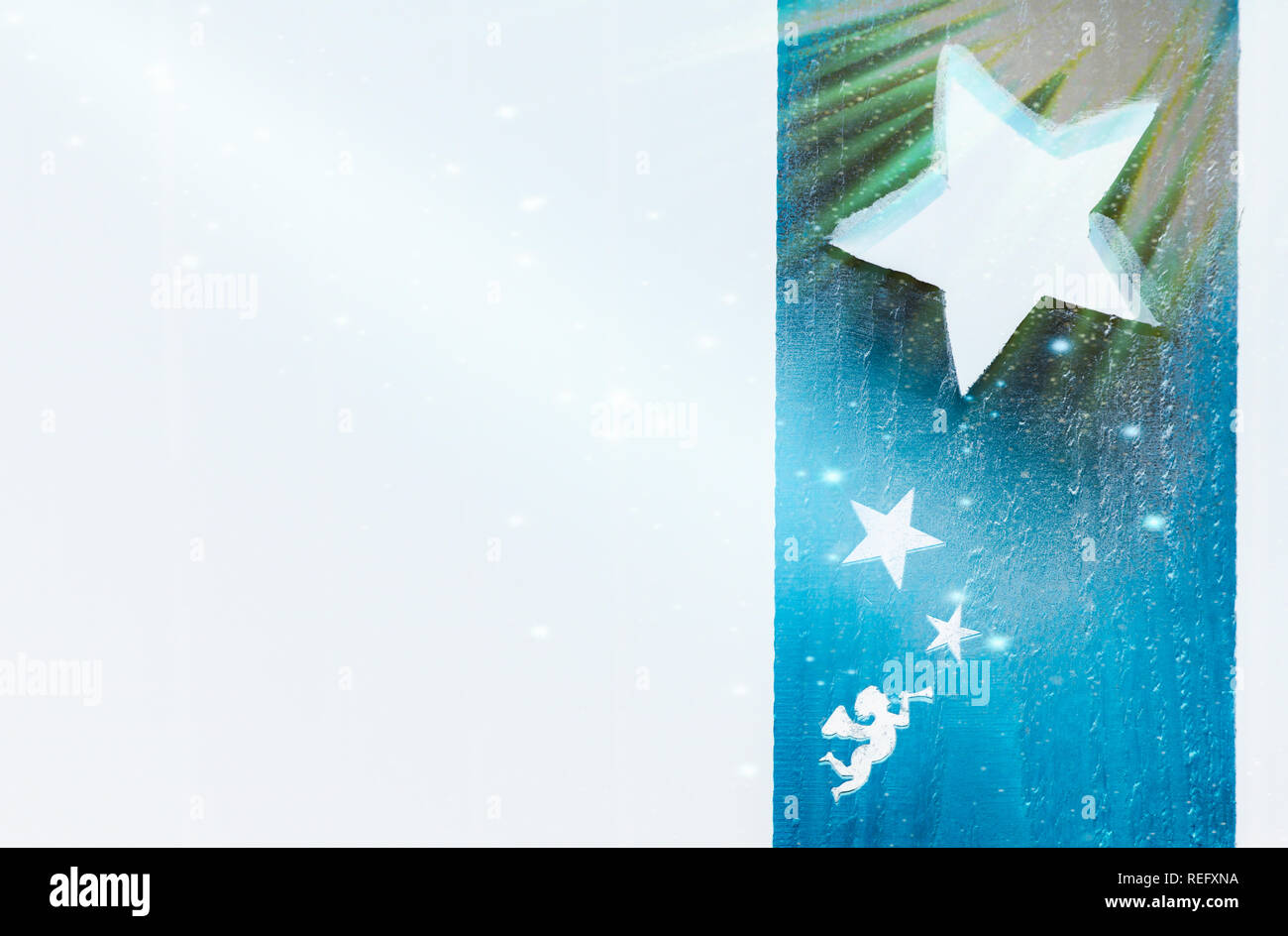 Sfondo di natale template Foto Stock