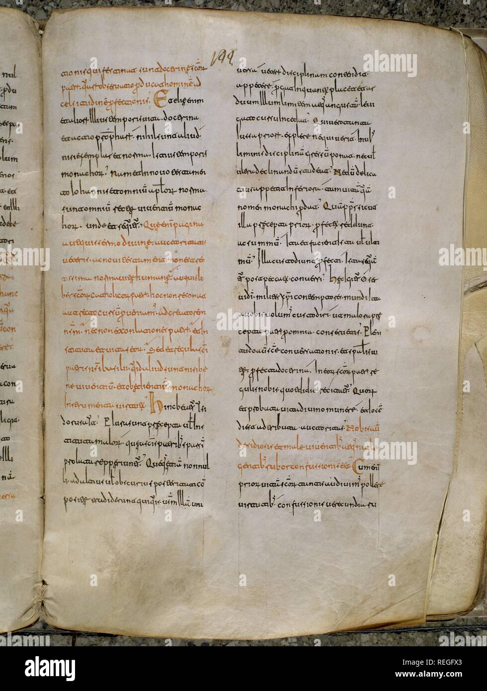 CODICE 26 FOLIO 144 FRAGMENTO DEL SAMARAGDO. Posizione: Academia de la historia-COLECCION. MADRID. Spagna. Foto Stock