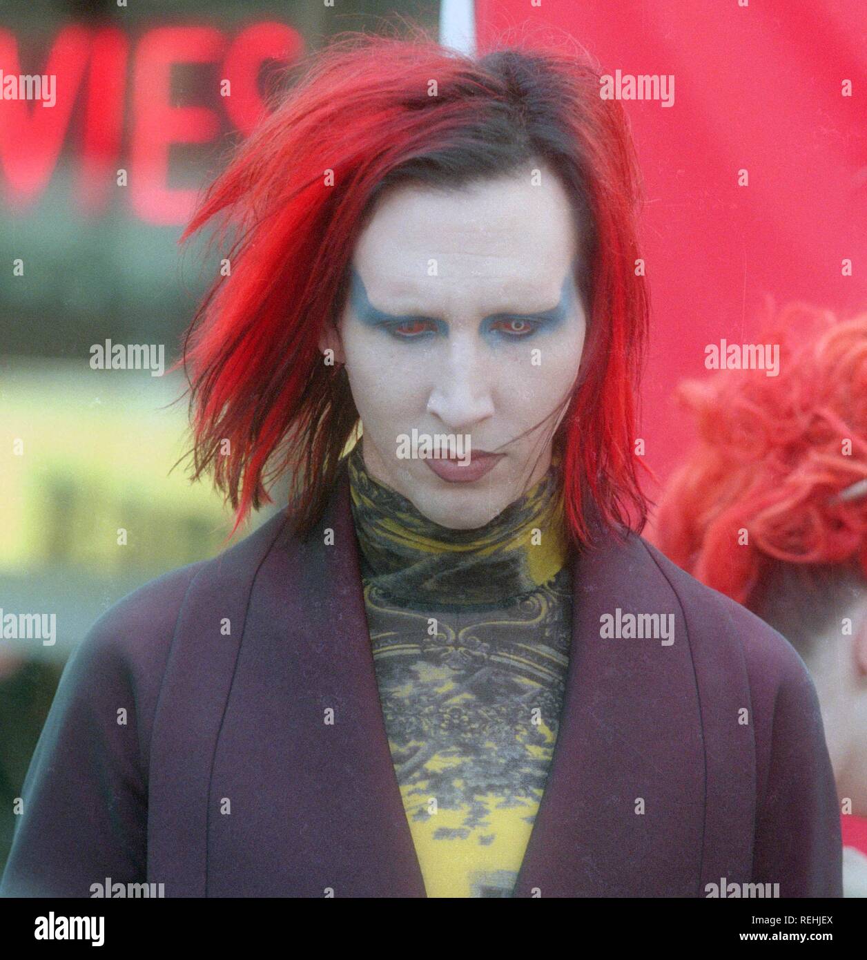 Marilyn Manson 1998 foto da John Barrett/il PHOTOlink Foto Stock