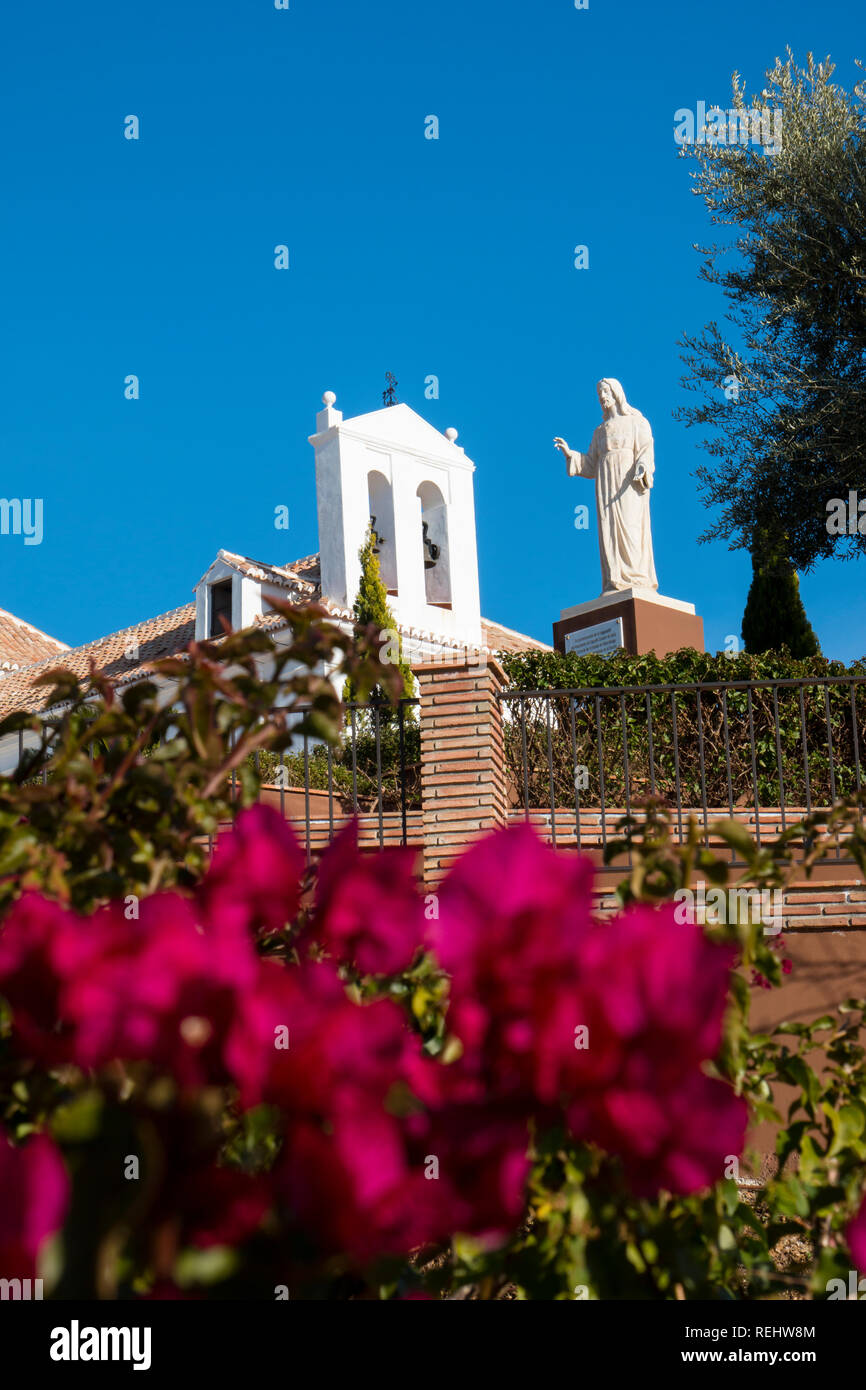 La cappella di Nostra Signora dei Rimedi in Velez Malaga Spagna Foto Stock