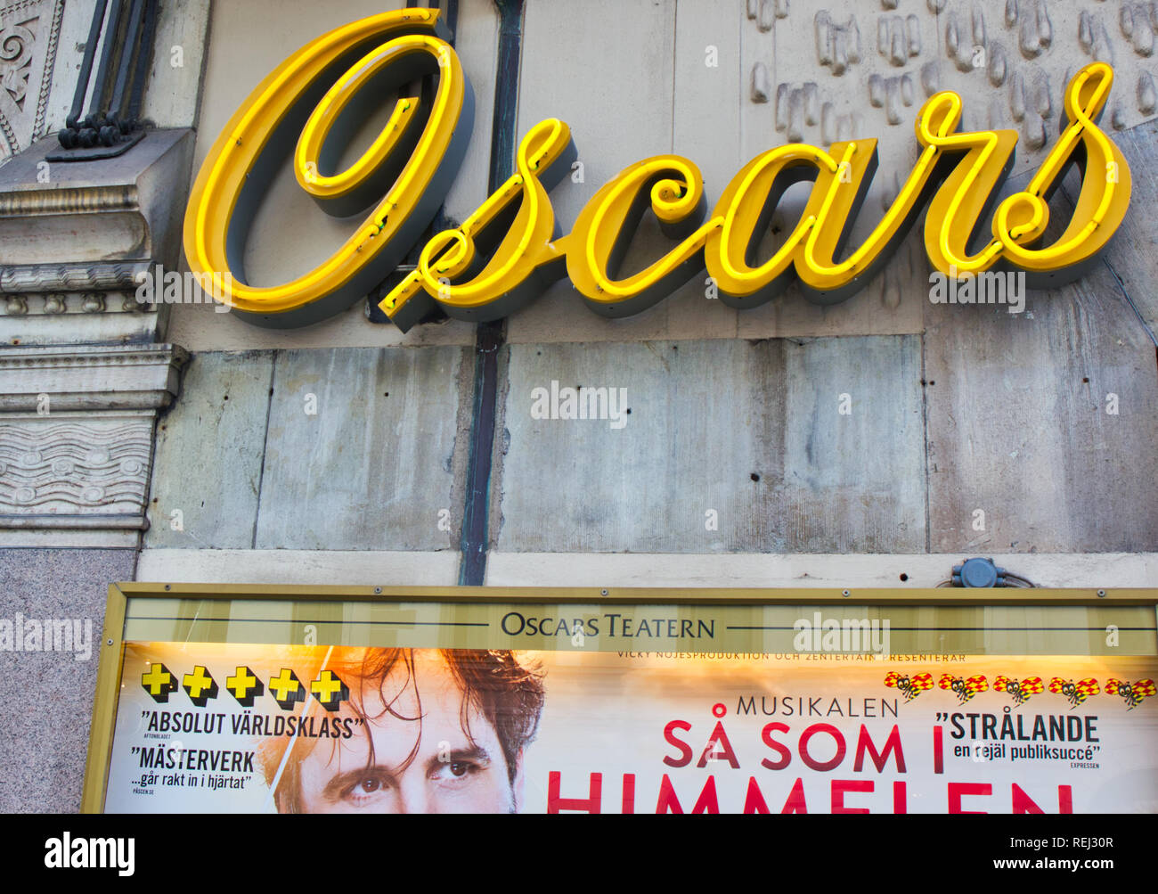 Oscarteatern (Oscar teatro), Kungsgatan, Norrmalm, Stoccolma, Svezia e Scandinavia Foto Stock