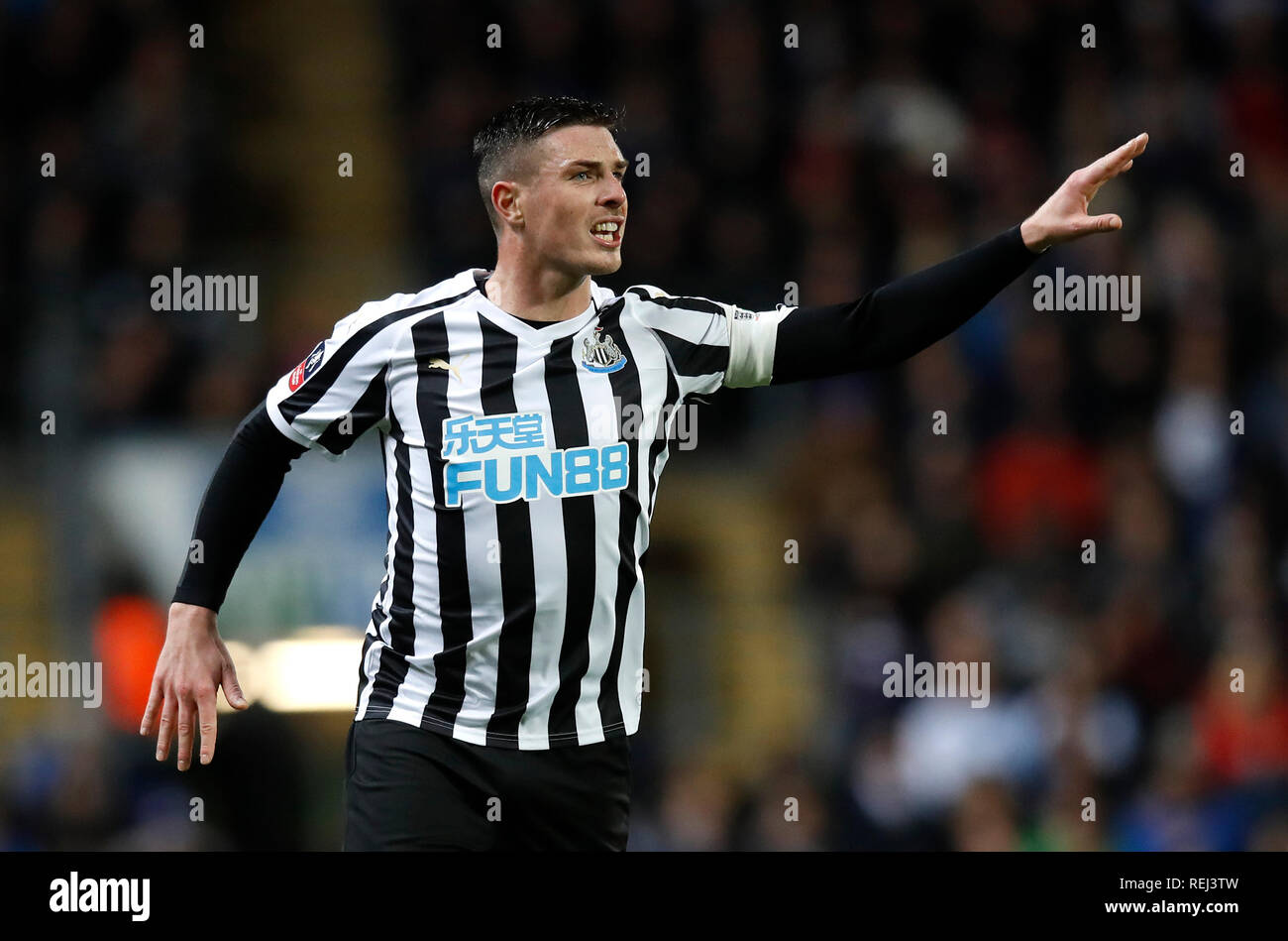 Ciaran Clark, Newcastle United Foto Stock