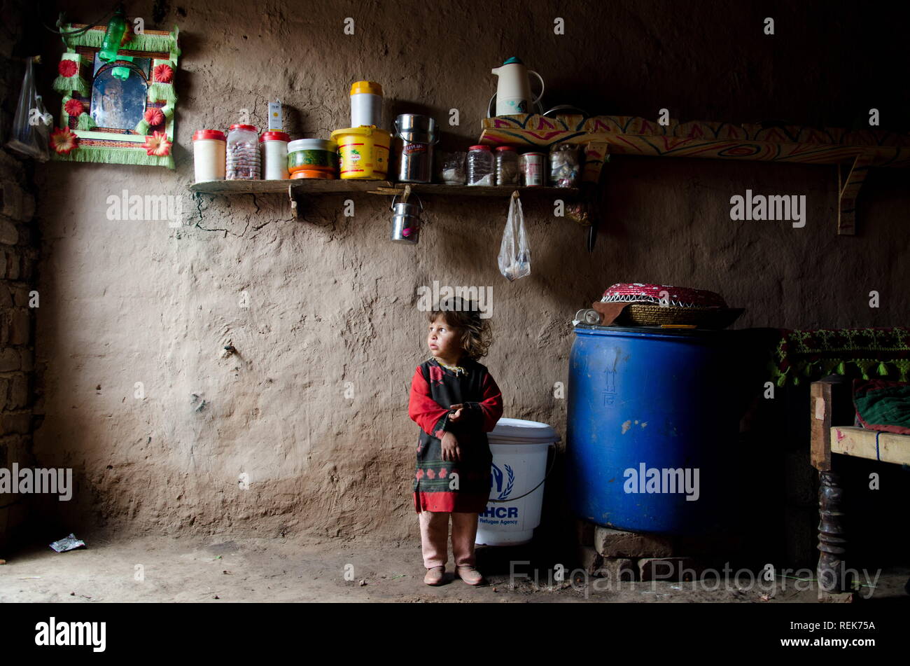 Una ragazza pakistana Foto Stock