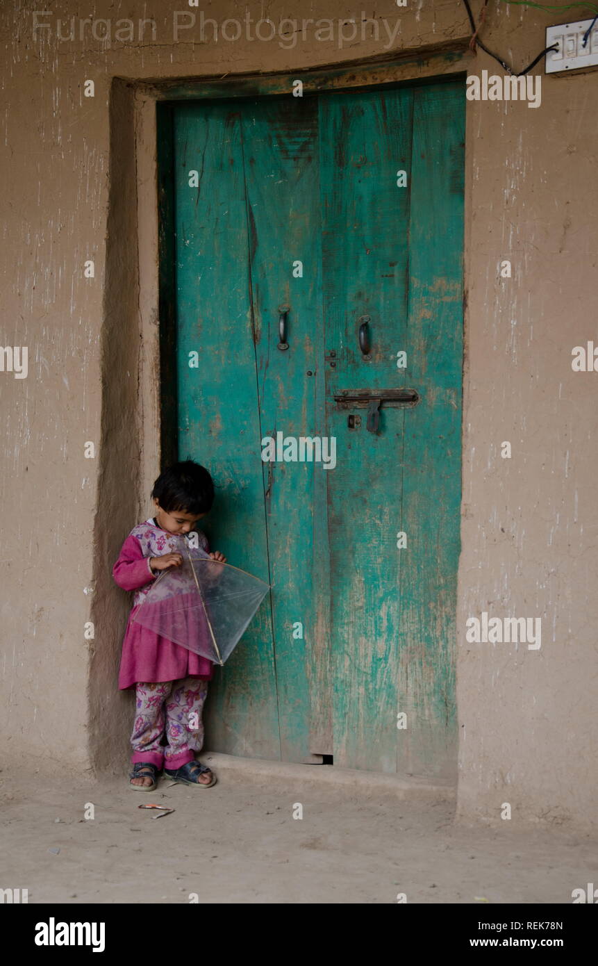 Una ragazza pakistana Foto Stock