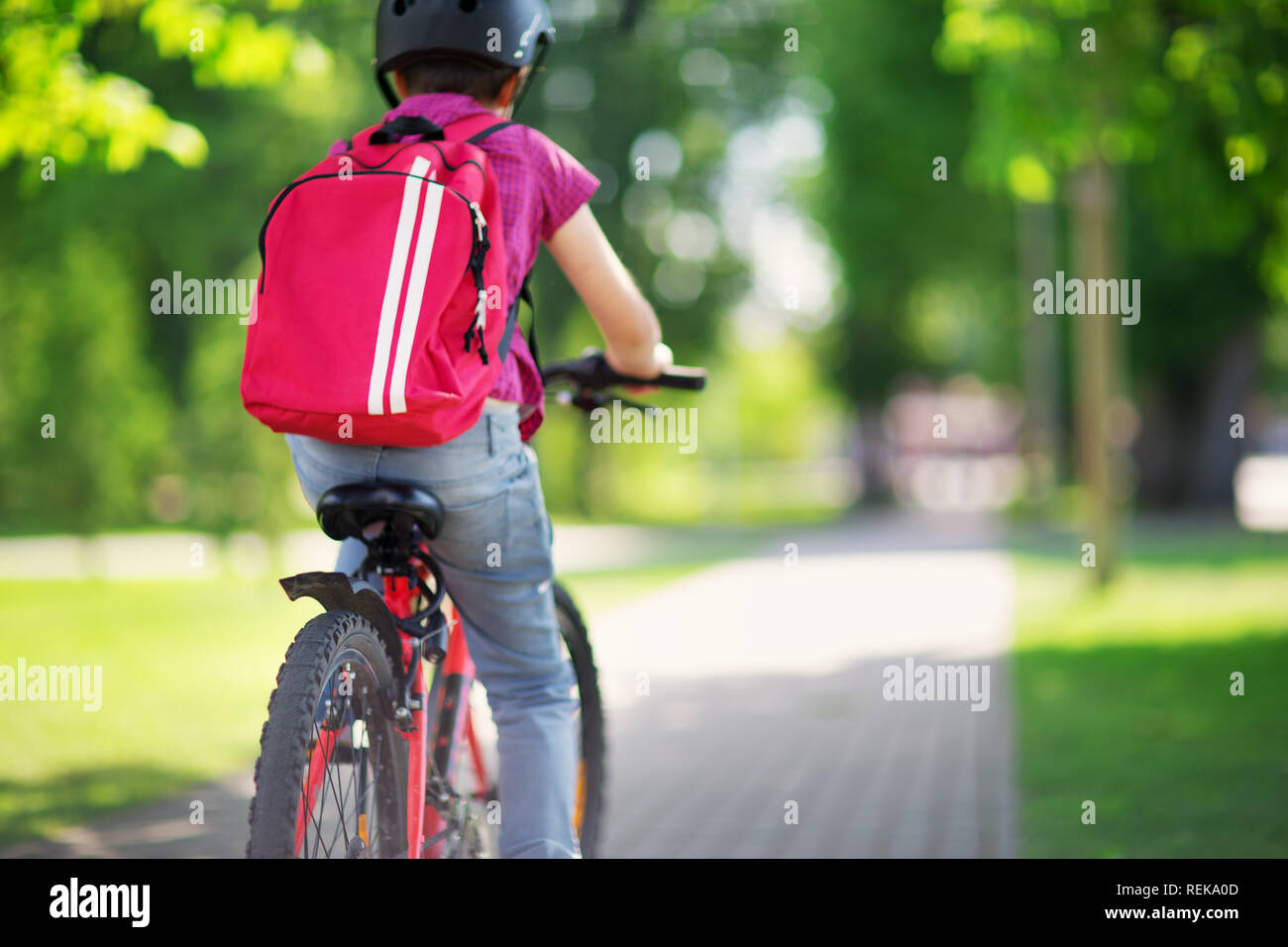 Cesto Bici Posteriore per Studente Porta Zaino Scuola