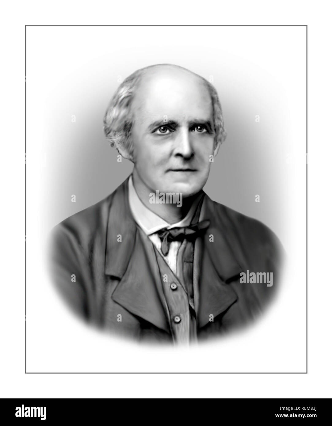 Arthur Cayley 1821-1895 matematico britannico Foto Stock