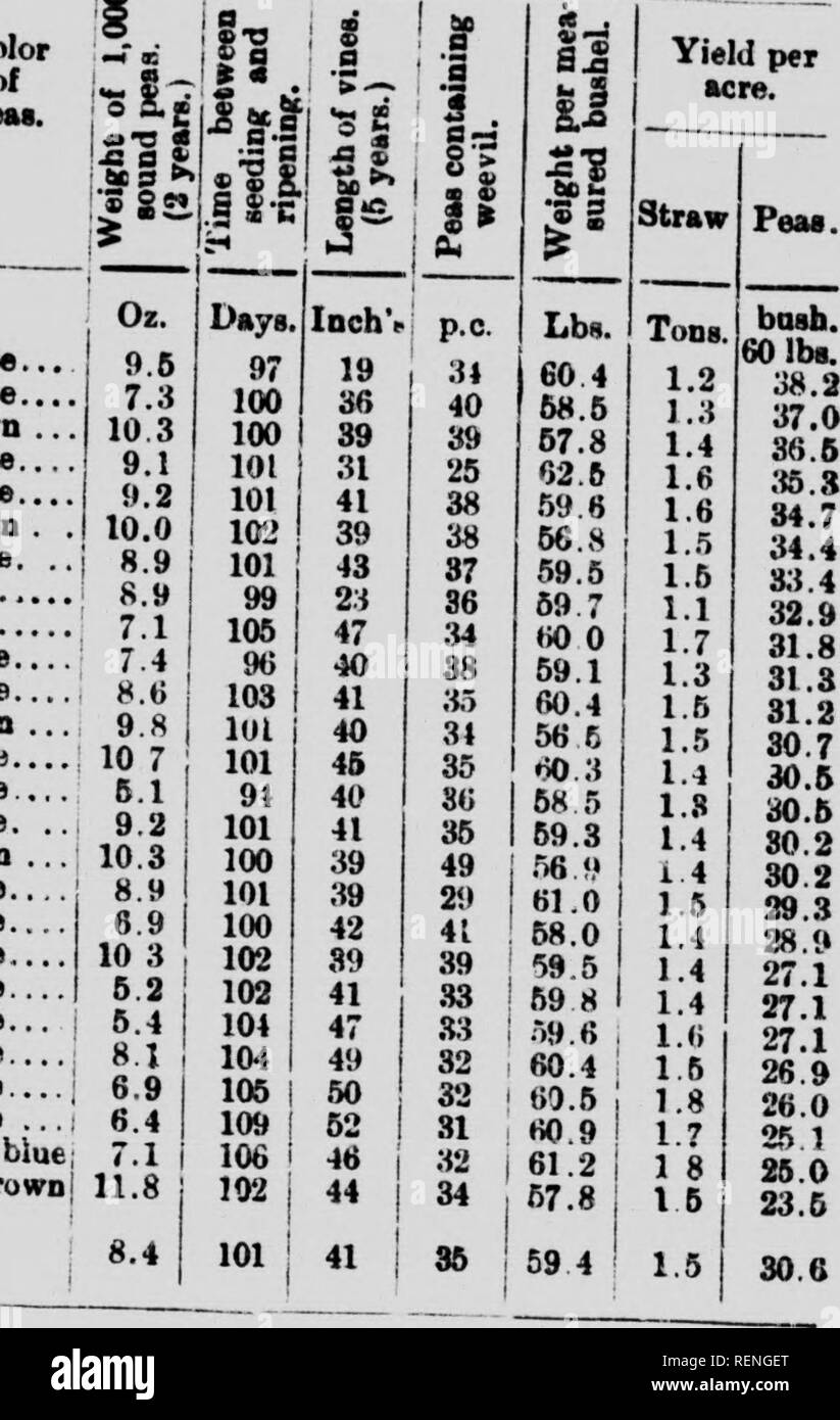 . I piselli e il curculione pisello [microformati]. Il segnale di PEA-curculione; poi; piselli; pesti di insetto; Bruche du pois; Insectes nuisibles, Lutte contre les. 13 18. J3,000,000. invece di 84,000.000. una perdita di $1,000,000. C'è dunque un totale perdita diretta di oltre $2,000,000. Nel trattare con le probabili perdite mediante il curculione siamo stati molto conservativa m le nostre stime. Per esempio, abbiamo attlninted per es^mate la perdita causata dalla diminuzione della superficie coltivata ; ma se non i migliori sostituti per il pisello raccolto sono cresciute, persone impegnate fn la pancetta industria, o il commercio di esportazione, sarà disposto a Sieie che l'Ontario Foto Stock