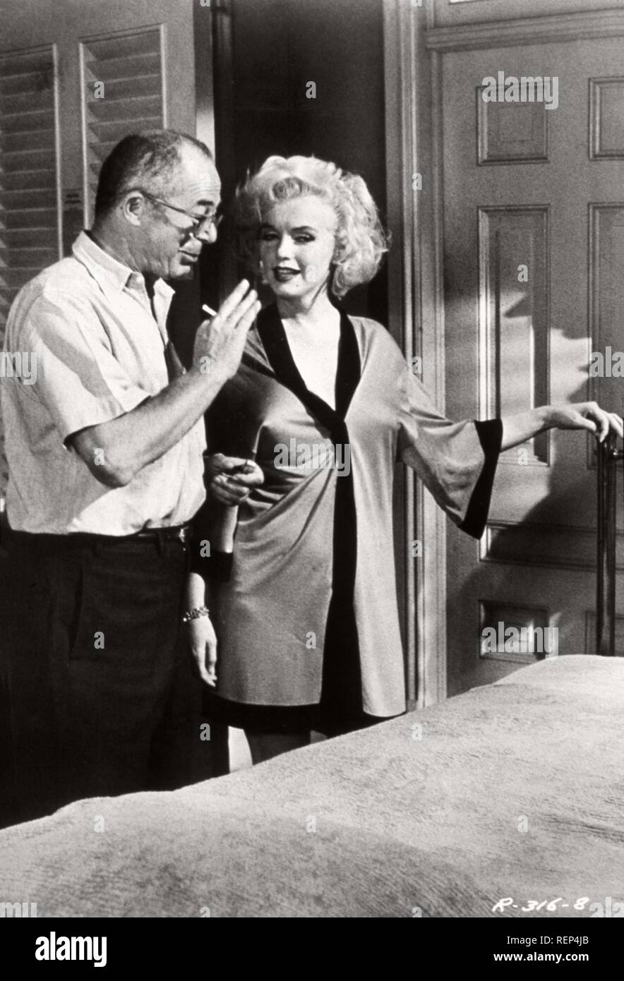 A qualcuno piace caldo Anno: 1959 USA Billy Wilder Marilyn Monroe Direttore : Billy Wilder immagine di scatto Foto Stock