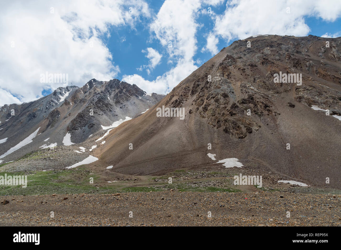Sary Jaz valley, Issyk Kul regione, Kirghizistan Foto Stock