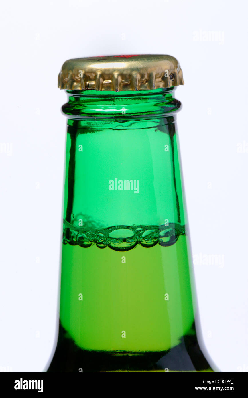 bottiglia di birra Foto Stock