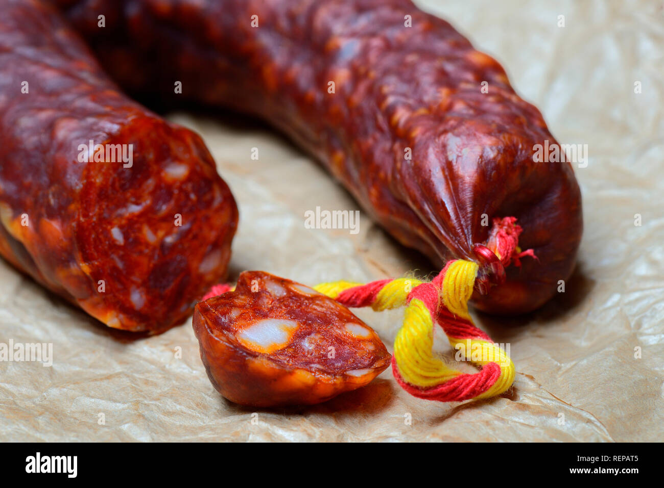 Chorizo Foto Stock