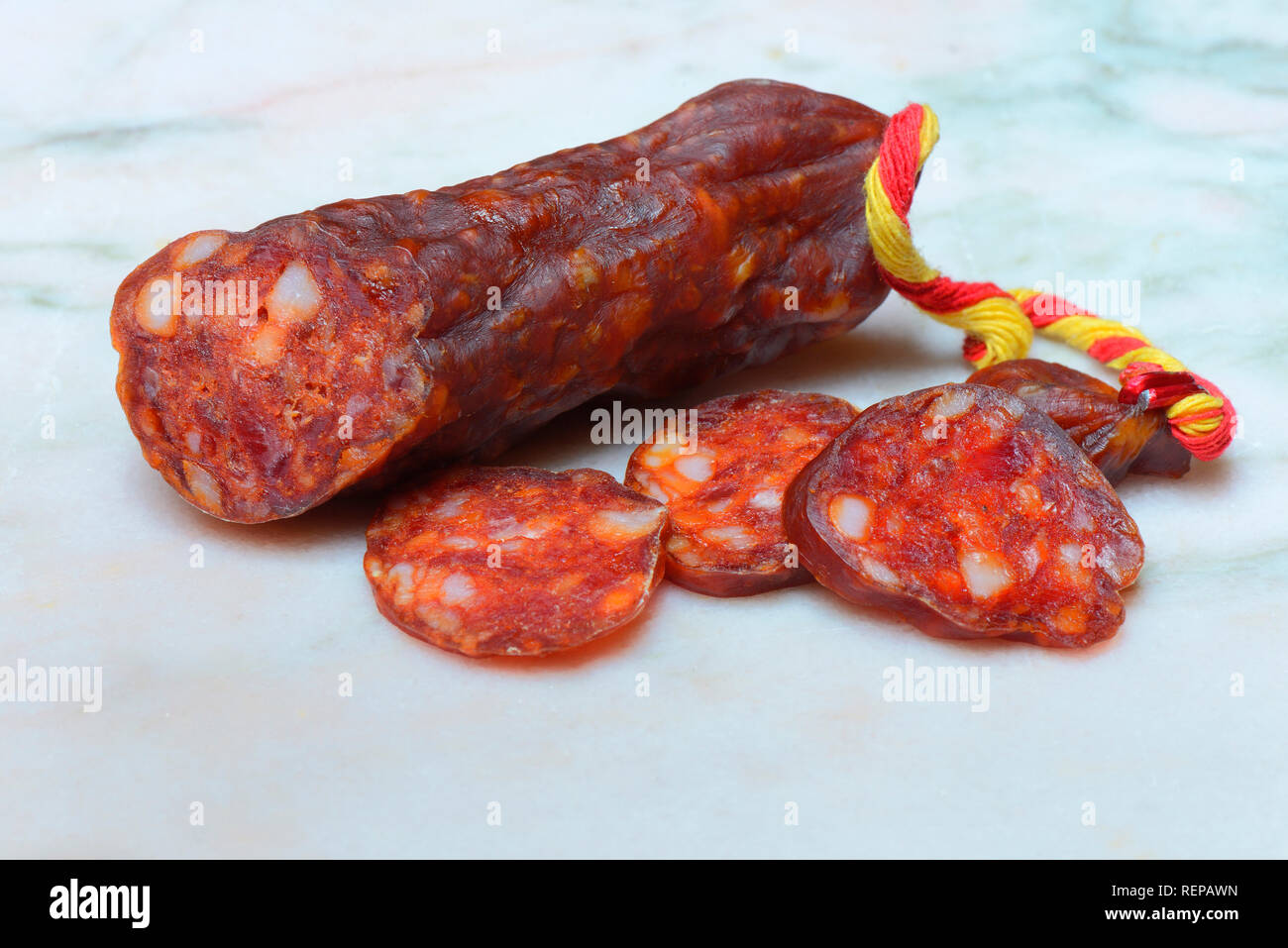 Chorizo Foto Stock