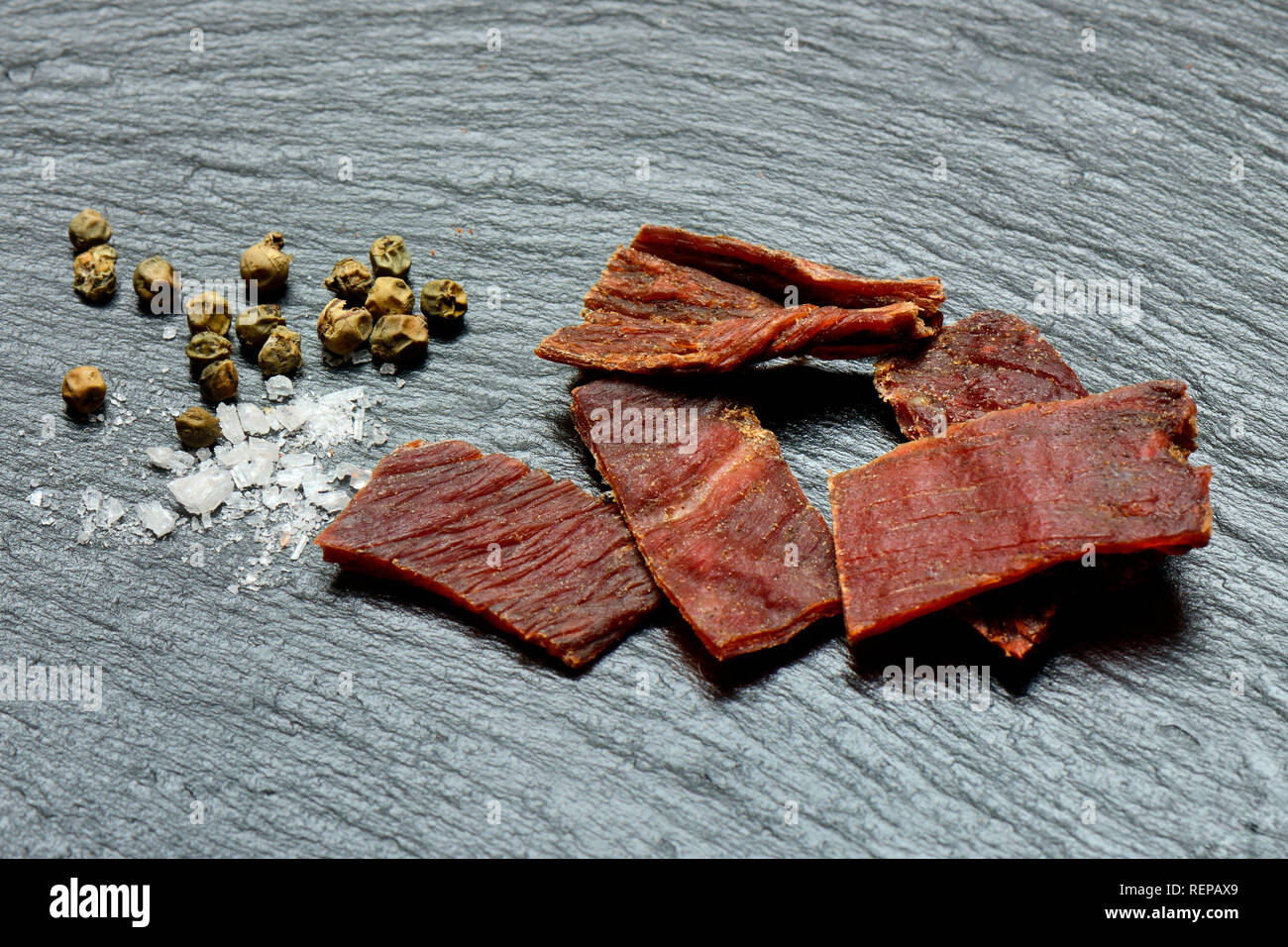 Carne secca Foto Stock