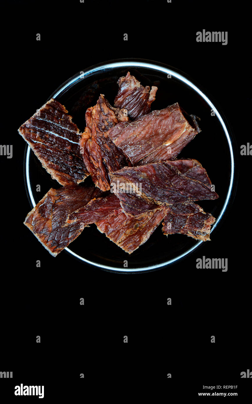 Carne secca Foto Stock