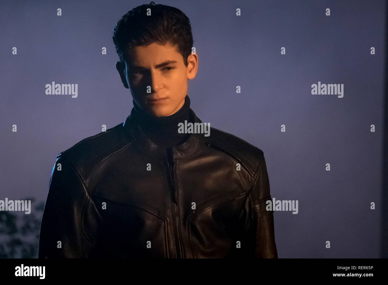 David Mazouz, 'Gotham' stagione 5 (2019) Credito: Fox Broadcasting Co. / L'archivio di Hollywood Foto Stock
