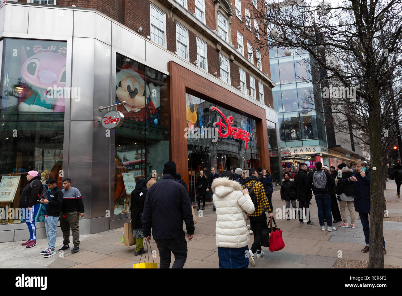 Disney Store, Oxford Street, Londra Foto Stock