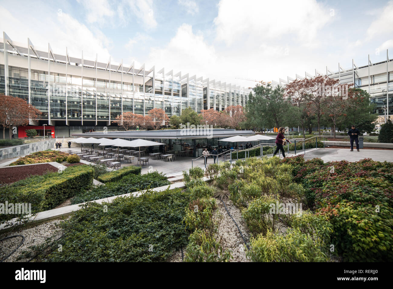 Repsol Campus, Madrid Spagna. 23 gennaio, 2019. La Honda HRC Moto GP team Presentation. Credito: Alessandro Avondo/Alamy Live News Foto Stock