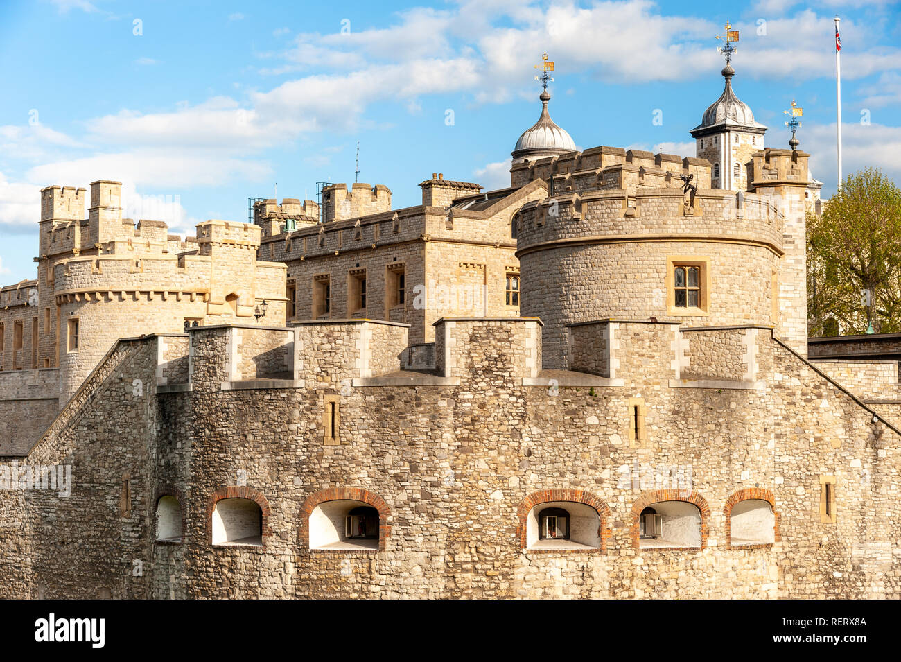 La Torre di Londra, London, Regno Unito Foto Stock