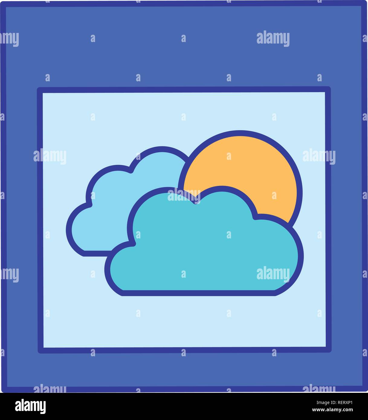 La fotografia con oggetti icona isolato Illustrazione Vettoriale