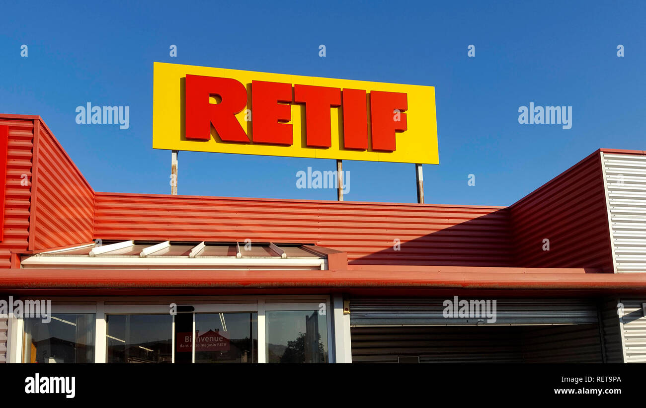 Retif store, Francia Foto Stock
