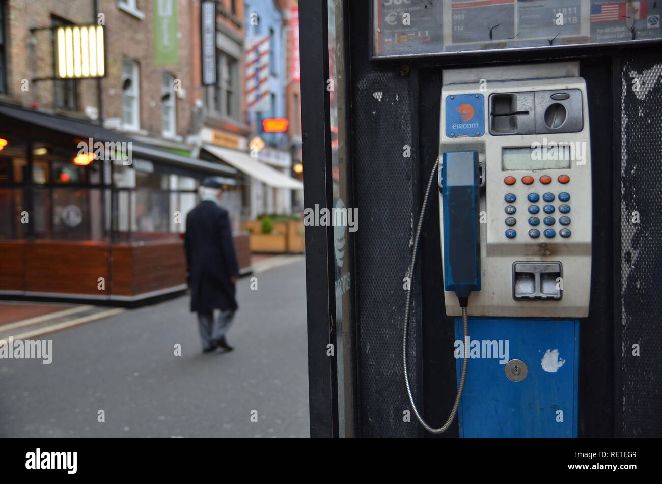 Telefono,comunication,line Foto Stock