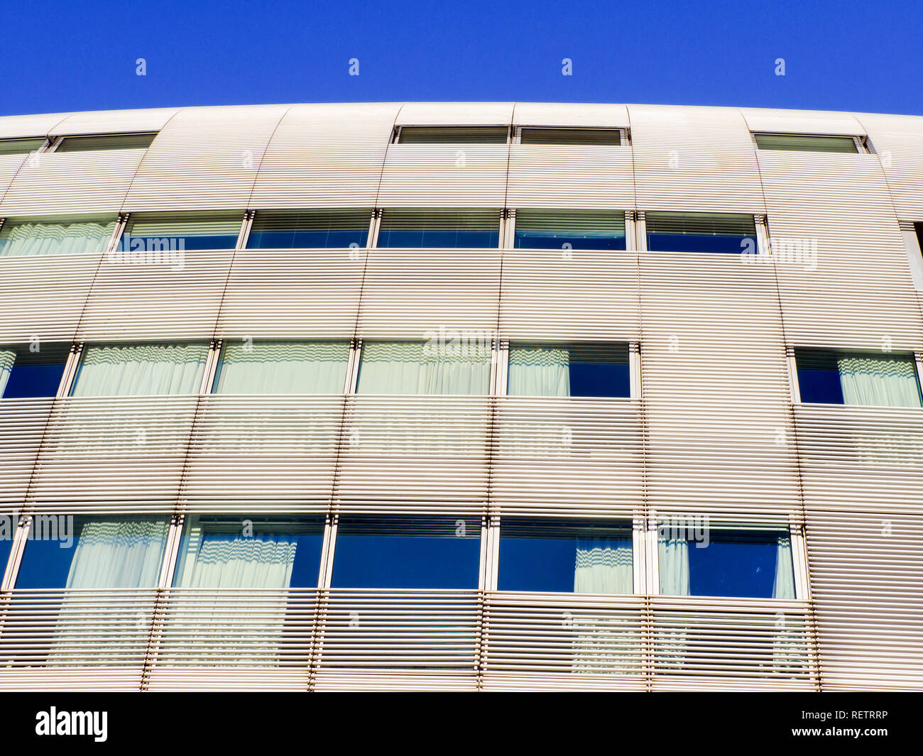 Albion Riverside residenziale lussuoso appartamento edificio progettato da Foster & Partners a Wandsworth - il sud ovest di Londra, Inghilterra Foto Stock