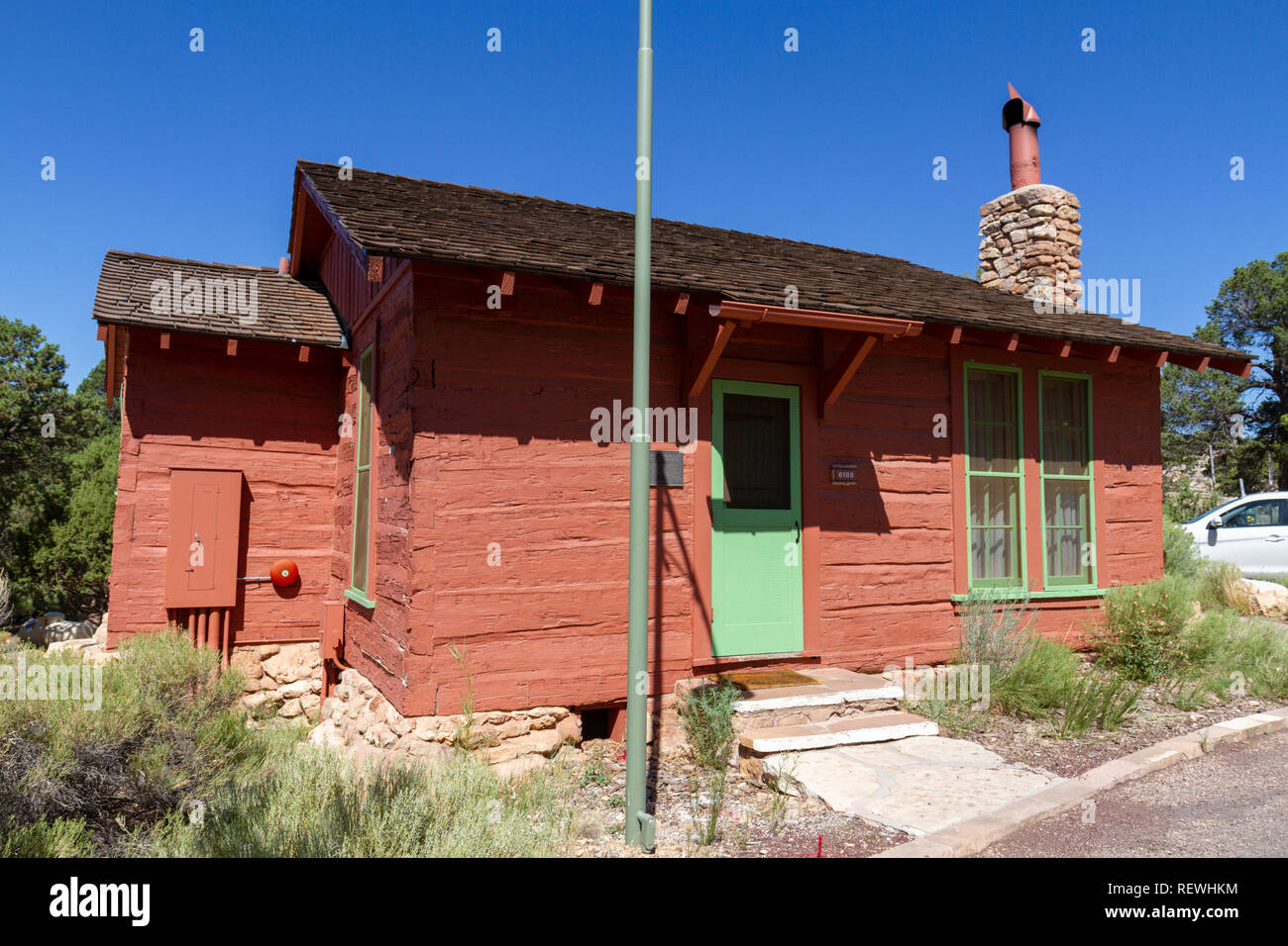 L'originale Bright Angel cabina Cabina ora 88 & 89, South Rim, il Parco