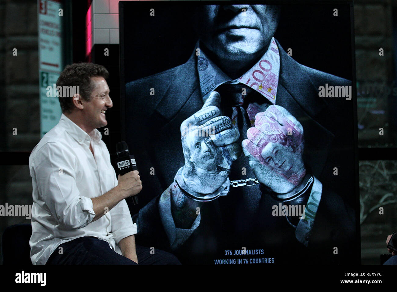 New York, Stati Uniti d'America. 26 Nov, 2018. Alex invernale visite il lunedì, 26 Nov 2018 AOL costruire serie a costruire in studio a New York, Stati Uniti d'America. Credito: Steve Mack/S.D. Mack foto/Alamy Foto Stock