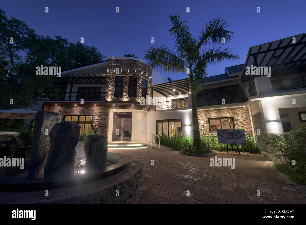 Bellagio Hills Resort, Paoay, Ilocos Norte, Filippine Foto Stock