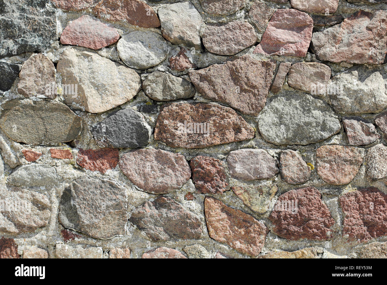 Muro di castello di Tangermünde in Sassonia-Anhalt in Germania Foto Stock