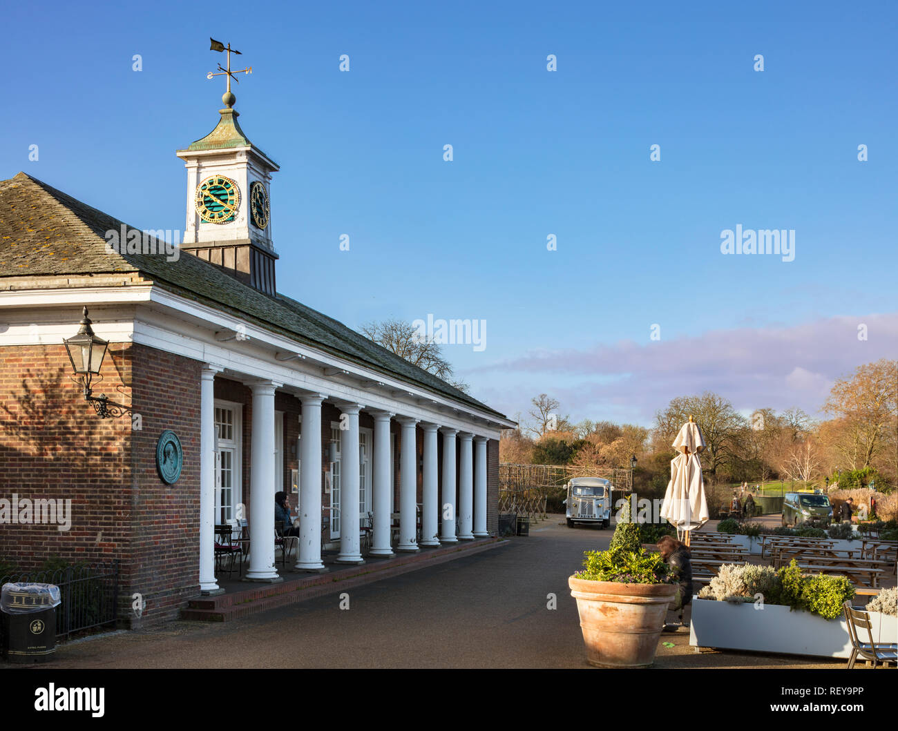 Lido Cafe & Bar e Hyde Park Foto Stock