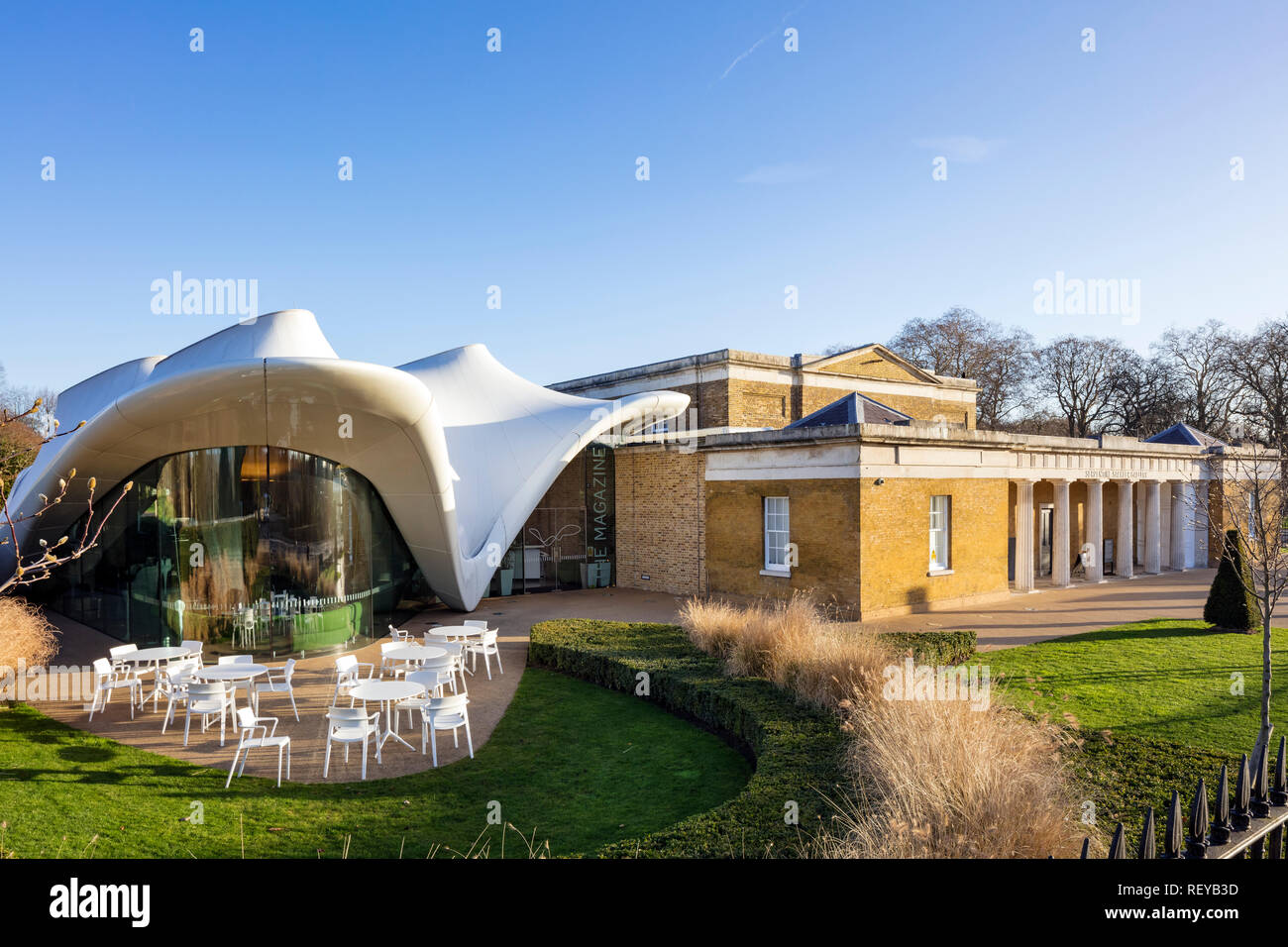 Sackler Serpentine Gallery Foto Stock