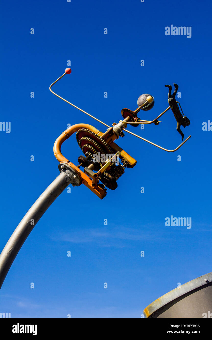 Orrery dal cielo e terra il telescopio, Liverpool Foto Stock