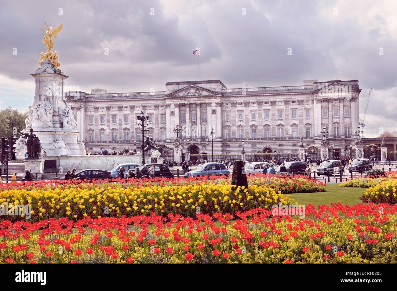 Buckingham Palace, London, England, Regno Unito Foto Stock
