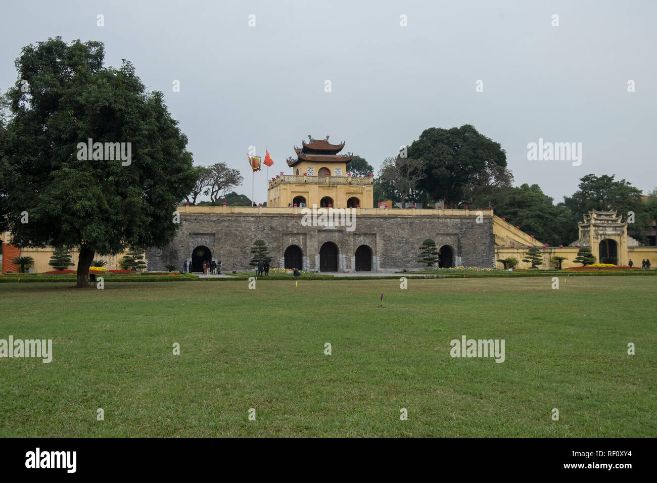 La Doan Mon cancello in Hanoi, Vietnam. Foto Stock