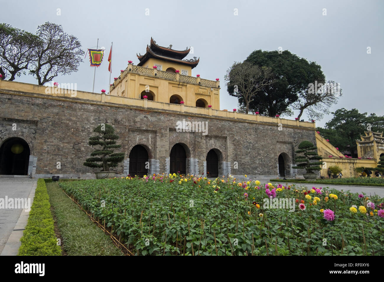 La Doan Mon cancello in Hanoi, Vietnam. Foto Stock