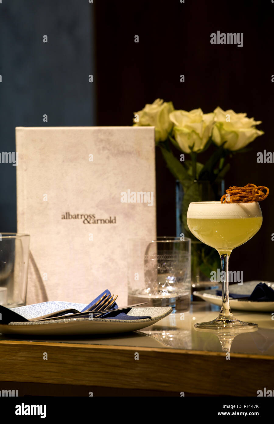 Cocktail Gin Foto Stock