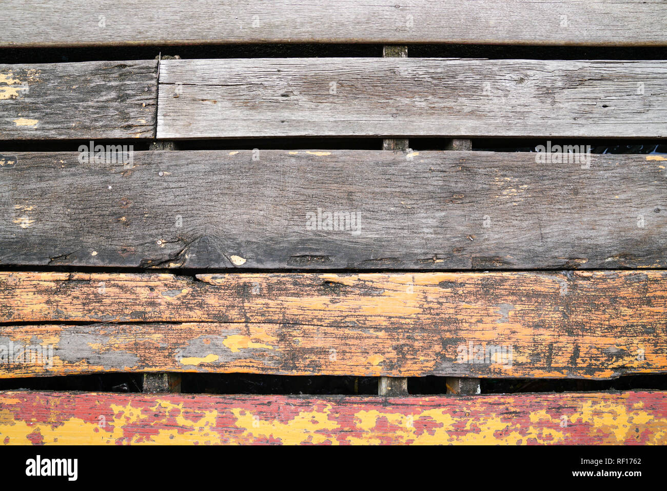 Marrone e arancione in legno di colore per lo sfondo Foto Stock