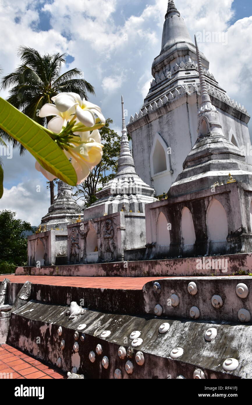 Budda Tempel sull isola di Koh Phangan Foto Stock