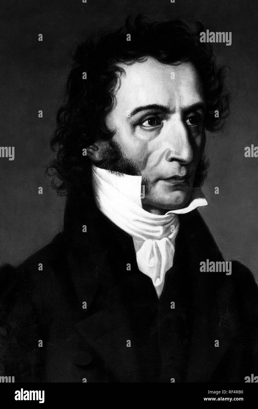 Niccolò Paganini, 1782-1840 Foto Stock