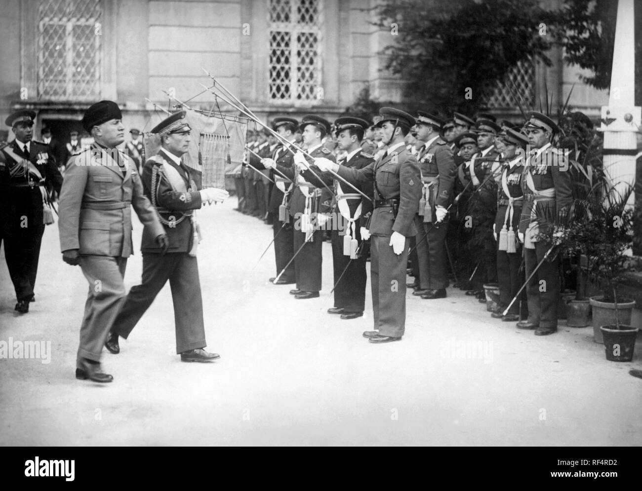 Benito Mussolini, 1930 Foto Stock