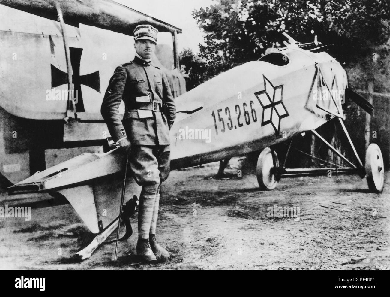 Francesco Baracca, 1915-18 Foto Stock