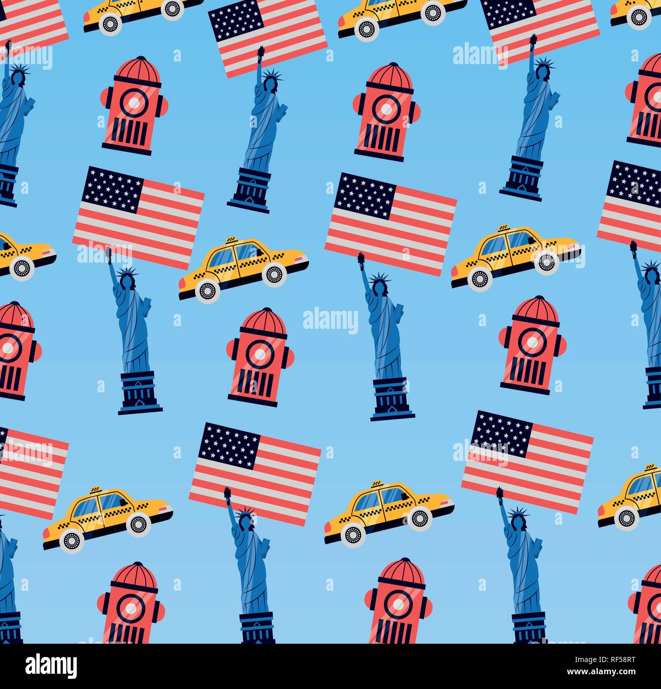 New york city Illustrazione Vettoriale