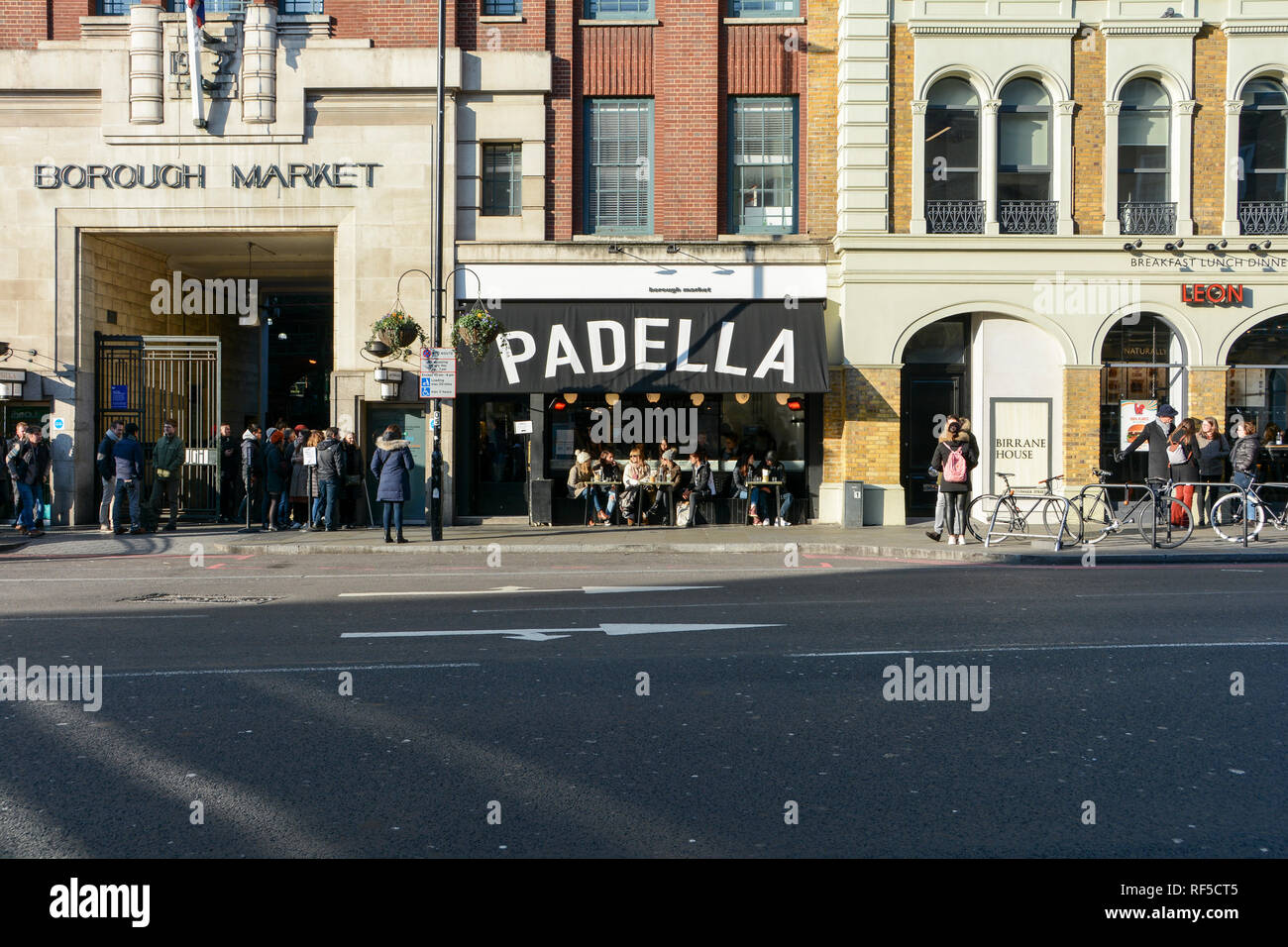 Padella ristorante italiano, Southwark Street, Londra SE, UK Foto Stock